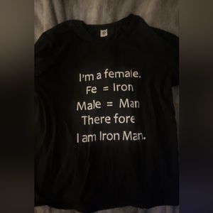 Iron man tshirt